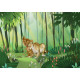papier peint intissé le roi lion Disney Simba et Nala