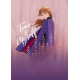 Poster Disney La Reine des Neiges 2 Anna message fidèle à moi-même