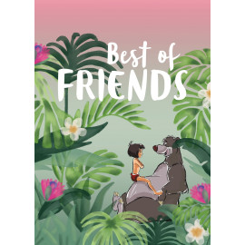 poster Disney le livre de la jungle Les meilleurs amis