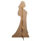 figurine carton Disney Mulan et Mushu taille réelle dos