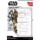 détail technique 9 Figurine en carton à poser Star Wars personnages Hauteur 28 CM