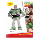 Buzz l'Eclair 7 mini figurines en carton à poser Toys Story anniversaire Disney Hauteur 28 CM