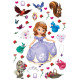 Stickers repositionnables Princesse Sofia