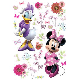 Stickers géants Disney Minnie et Daisy