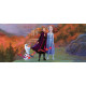 Poster intissé Disney La Reine des Neiges 2 modèle Anna Elsa et Olaf
