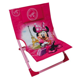 Chaise de plage pliante Minnie Mouse de Disney