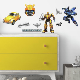 Stickers Transformers modèle Bumblebee Autobot 