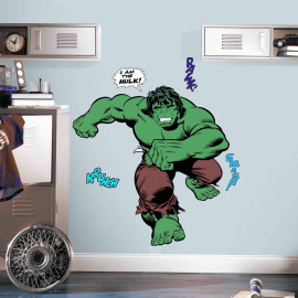 Stickers géants Marvel modèle Hulk