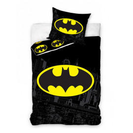 Parure de lit réversible Dc Comics - modèle Logo Batman