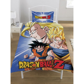 Parure de lit réversible Dragon Ball Z - modèle Goku