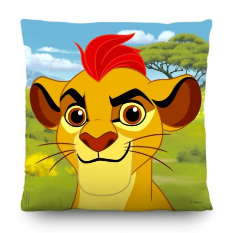 Coussin Disney La garde du roi lion face avant