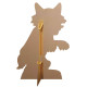 Figurine en carton Loup Petit chaperon rouge des contes de fées 89 cm