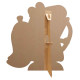Figurine en carton Peppa Pig Cupidon arc et flèche 82 cm