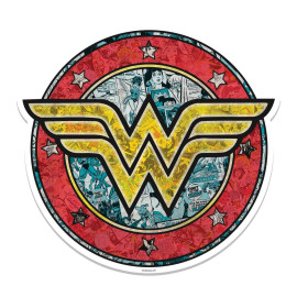 Blason mural en carton Wonder Woman Shield 68 cm