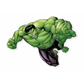 Blason mural en carton Marvel Hulk Smash! 63 cm