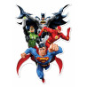 Blason mural en carton Justice League 81 cm