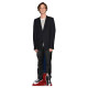 Figurine en carton Matthew Gray Gubler (veste noire et baskets) 185 cm