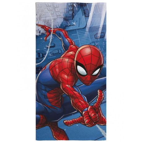 Serviette de bain Spiderman City Marvel