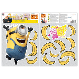 Stickers geant Bananas Les Minions 