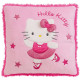 Coussin Hello Kitty Danseuse couleur rose Hauteur : 32 cm