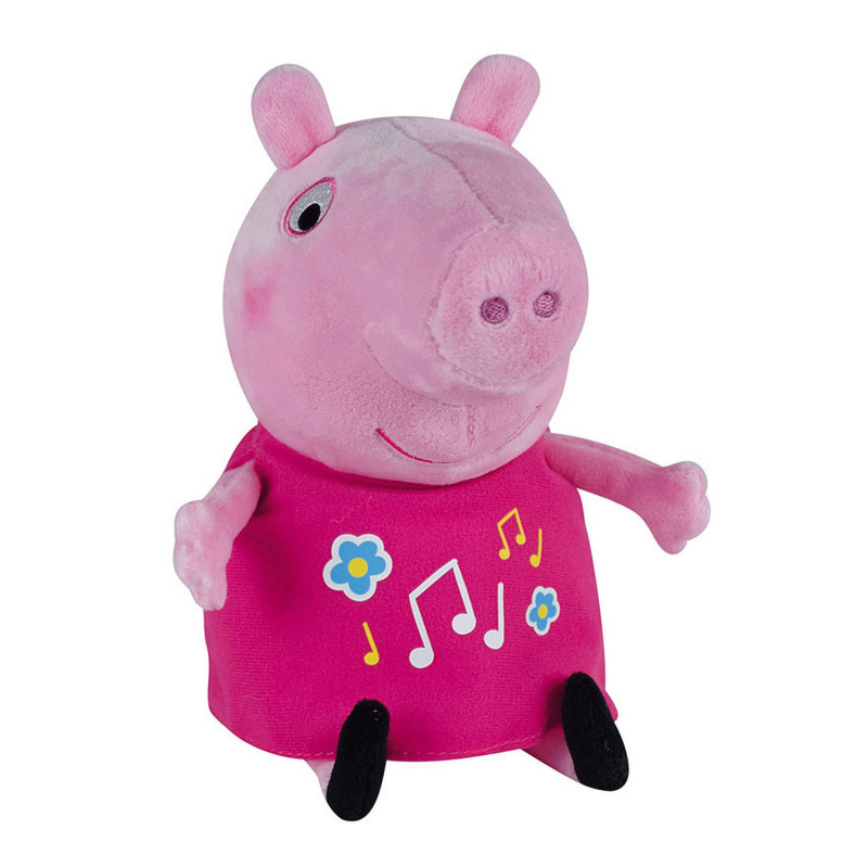PEPPA PIG - Peluche musicale et lumineuse 25 cm