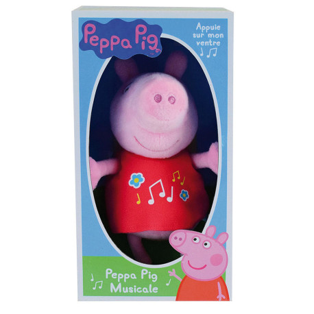 Peppa Pig Peluche Musicale H20 cm