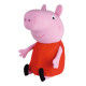 Peppa Pig Peluche robe rouge - H70 cm
