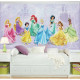 Fresque murale adhésive géante Disney Princesses Royales - 320 cm, 182,88 cm
