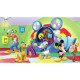 Fresque murale adhésive géante Disney Mickey et ses amis - Clubhouse Capers - 320 cm, 182,88 cm