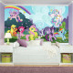Fresque murale adhésive géante My Little Pony XL - 320 cm, 182,88 cm
