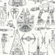 Papier Peint auto-adhésif - Star Wars "Blueprint" La Guerre des Etoiles - 52 x 502 cm