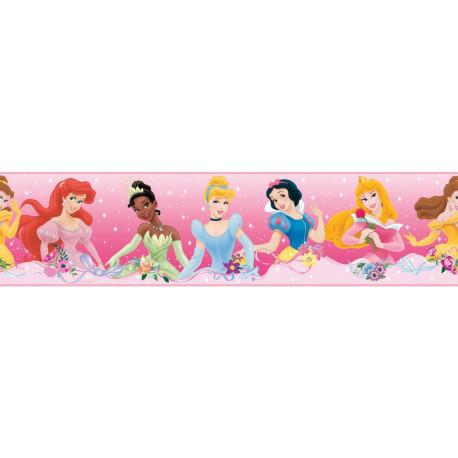 Frise adhésive Disney Princesses Dream - 12,7 cm x 4.57 m