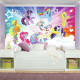 Fresque murale adhésive géante My Little Pony nuage XL - 320 cm, 182,88 cm