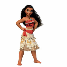 Sticker géant repositionnable personnage Vaiana DISNEY -100 cm