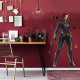 Sticker géant repositionnable noir Black Widow Marvel Avengers Disney - 62.23 cm, 50 cm