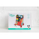 Disney Mickey Mouse Charriot d'activité en bois Multicolore - 32.5x34x50 cm