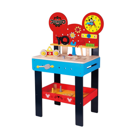 Disney Mickey Mouse Atelier de bricolage en bois Multicolore - 45x31x89 cm