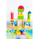 Disney Mickey Mouse Set de 92 blocs en bois Multicolore - 22x27 cm