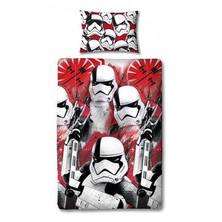 Parure de lit réversible Star Wars Stormtroopers 135 x 200 cm