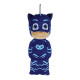 Peluche range pyjama Pyjamasques Yoyo couleur bleu - Hauteur 51 cm
