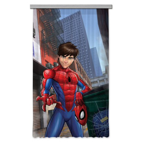 Voilage Disney Marvel Avengers spiderman Miles Morales -1 pièce 140 cm x 245 cm