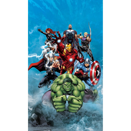 Voilage Disney Marvel Avengers prêt a combattre - 1 pièce - L140 cm x H 245 cm