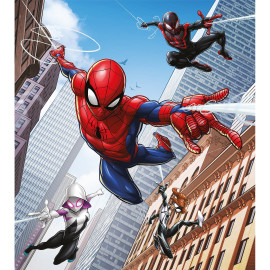 Papier peint intissé Disney Marvel Avengers -Spider-man 3 personnages qui volent 180X202 CM