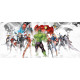 Poster géant - intissé Disney Marvel Avengers – prêt à combattre 202 cm x 90 cm