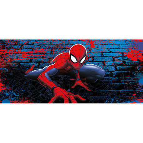 Poster géant - intissé Disney Marvel Avengers - spider man accroupi- 202 cm x 90 cm