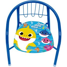 Chaise en métal 35.5x30x33.5cm de NICKELODEON-Baby Shark