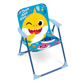 Chaise pliante avec accoudoirs - Baby Shark