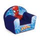 fauteuil en mousse Spider-man avec housse amovible et lavable
