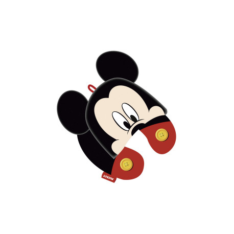 Coussin de cou avec capuche 33x33x8cm de DISNEY-Mickey