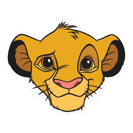 Masque en carton - Disney Le roi lion - Simba 27 cm  Vente d'articles de  puériculture chez Bébégavroche